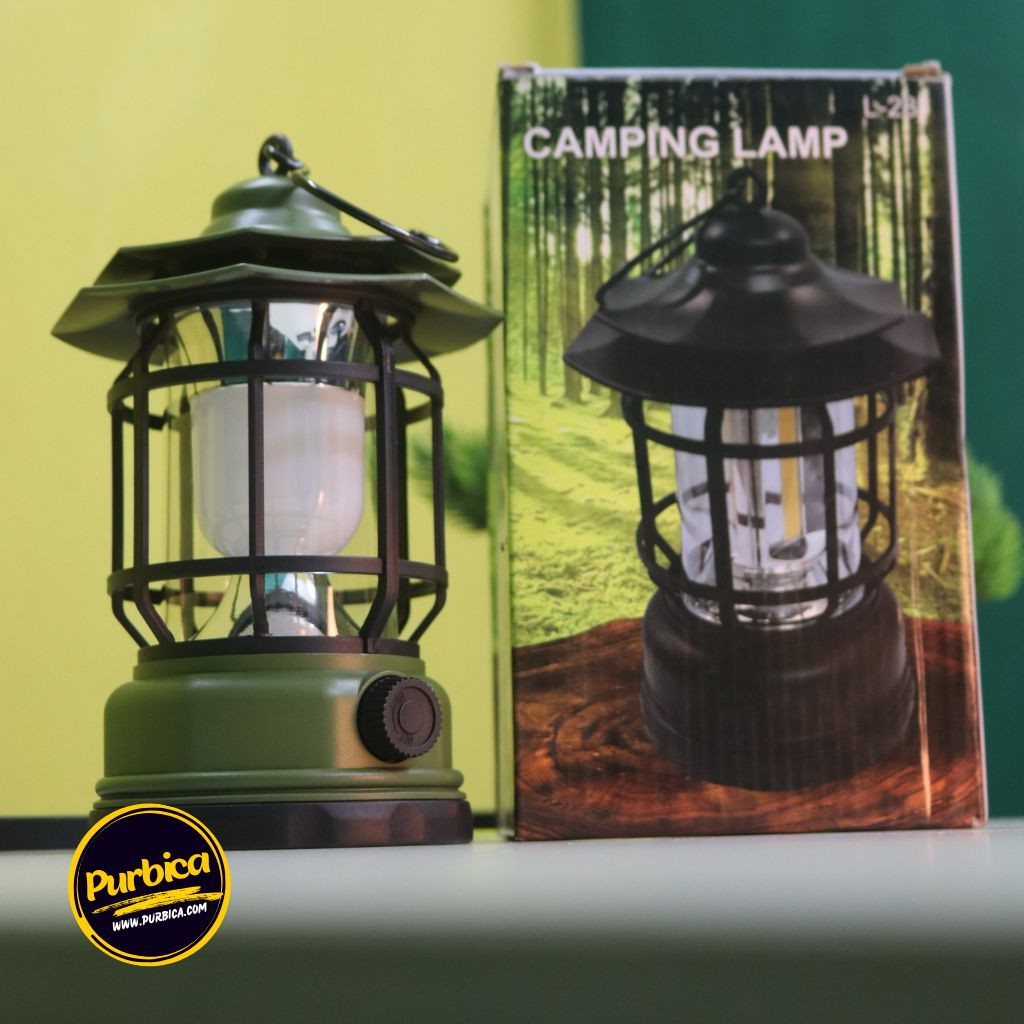 Vintage Portable Camping Lantern